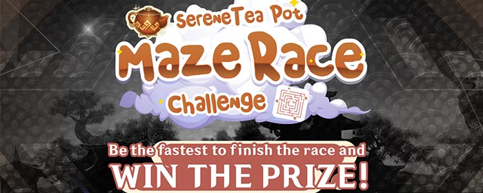 SereneTea Pot Maze Race Challenge (PH)